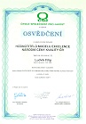 Školení hodnotitelů modelu EXCELENCE Národní ceny kvality ČR